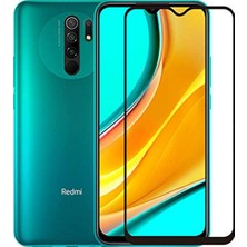 ProPice Prop Xiaomi Redmi 9 Ekran Koruyucu 9d Tam Kaplayan Kırılmaz Cam Kavisli