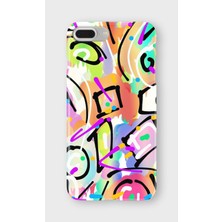 Karsu Design iPhone 7 Plus Uyumlu Baskılı Şeffaf Telefon Kılıfı | Koleksiyon: Psychedelic Art