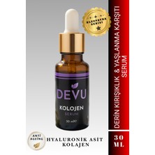 Devu Yaşlanma ve Kırışıklık Karşıtı Doğal Serum