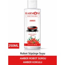 Amber  Akıllı Robot Süpürge Suyu,  Mop  Suyu, Robot Süpürge Deterjanı Yüzey Temizleyici 250ML