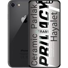 ProPice Prop Apple Uyumlu   iPhone 8 Hayalet Ekran Koruyucu Parlak Seramik