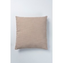 Bej 45X45 cm Kırlent Kılıfı