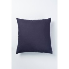 Lacivert 45X45 cm Kırlent Kılıfı