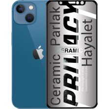 ProPice Prop Apple Uyumlu   iPhone 13 Hayalet Ekran Koruyucu Seramik Gizli Privac Mat Hayalet Seramik