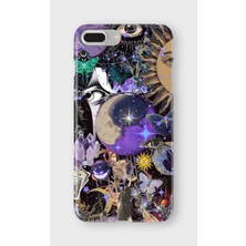 Karsu Design iPhone 6/6s Plus Uyumlu Baskılı Şeffaf Telefon Kılıfı | Koleksiyon: Mystical Symbols