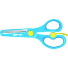 Gıpta Çocuk Makası Küt Uç 5 Renk Tüm Plastik Gövde ile Güvenli Kesim Aracı