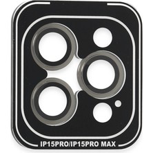 Uravas Store Iphone 15 Pvd Metal Kamera Lens - Gri