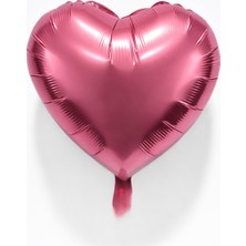 Eng Parti Dünyası Kalp Folyo Balon Pembe Renk 18 Inç