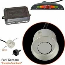 Park Sensörü LED Ekranlı 22MM Gri Pınuk Saksesuar