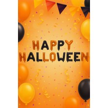 Eng Parti Dünyası Happy Halloween Folyo Balon Cadılar Bayramı Eng-7