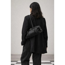 Roll Baget Kadın Omuz Çantası – Şık, Astarli, Fermuarlı