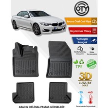 Oty Bmw  4 Serisi F33 Cabrıo 2013+2020 3D Havuzlu Paspas