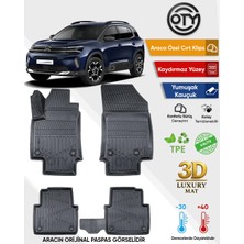 Oty Citroen  C3 Aircross 2017+ 3D Havuzlu Paspas