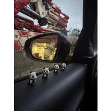 Shhobi Tatlı Mini Pandalar Torpido Süsü 1 Adet - Sevimli Küçük Pandalar Klima Süsü Araba Süsü