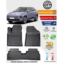 Oty Hyundai Kona Elektrikli 2024+ 3D Havuzlu Paspas