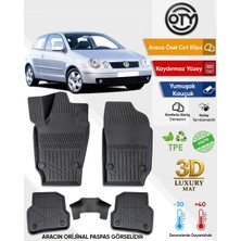 Oty Volkswagen Polo 4 2002+2009 3D Havuzlu Paspas