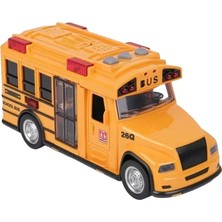 Gray Line Gry Sesli ve Işıklı Okul Otobüsü Nel1