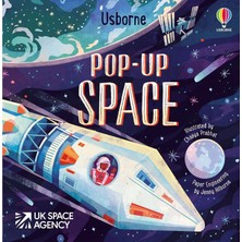 Usborne Pop Up Space Kitap Ciltli 10 Sayfa İngilizce Diliyle Uzay Macerası