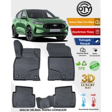 Oty Ford Kuga 2019+ 3D Havuzlu Paspas
