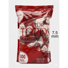 Watson Toros Pamuklu Ağızlık Filtre 7,5 8mm 20X150 3000