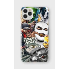 Karsu Design iPhone 11 Pro Uyumlu Baskılı Şeffaf Telefon Kılıfı | Koleksiyon: Drip Art