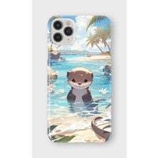 Karsu Design iPhone 11 Pro Max Uyumlu Baskılı Şeffaf Telefon Kılıfı | Koleksiyon: Anime Animal Characters