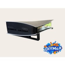 Dıymax Playstation 5 Yatay Stand – Logo Detaylı, Kaymaz ve Dengeli Konsol Altlığı