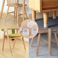 Uslucan Alışveriş Masa ve Sandalye Ayak Koruyucu Silikon 12 Adet