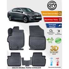 Oty Citroen  C+Ellyese 2012+ 3D Havuzlu Paspas