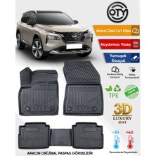 Oty Nissan X+Trail E+Power 2022+ 3D Havuzlu Paspas