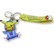Teknofun Pikachu V2 Klasik Premium 3D Figürlü Poke Ball Detaylı Anahtarlık - 1 Adet