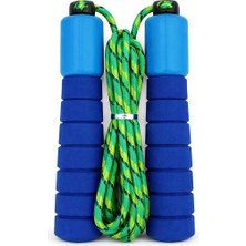 Akar Sayaçlı Ip Atlama Ipi Mavi Çocuklar Için Eğitici Egzersiz Ipi