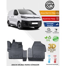 Oty Citroen  Jumpy Panelvan 2016+ 3D Havuzlu Paspas