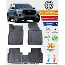 Oty Ford Explorer 2025+ 3D Havuzlu Paspas
