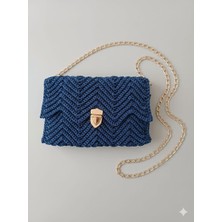 Myebrar Makrome El Örgü Çanta