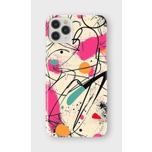 Karsu Design iPhone 11 Pro Max Uyumlu Baskılı Şeffaf Telefon Kılıfı | Koleksiyon: Psychedelic Art