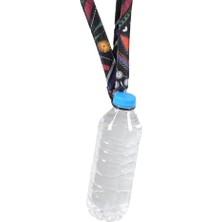 HDY Store Pet Şişe Lastikli Su Taşıma Aparatı Askısı Ayarlanabilir Su Şişesi Tutacağı 500 ml Kadar