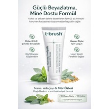 T-Brush Beyazlatıcı Diş Macunu 75ML – Günlük Ağız Bakımı ve Diş Beyazlatma Etkili ve Plak Karşıtı
