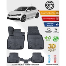 Oty Volkswagen Polo  2017+ 3D Havuzlu Paspas