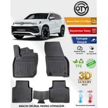 Oty Volkswagen Tayron 2025+ 3D Havuzlu Paspas