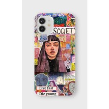 Karsu Design iPhone 12 Mini Uyumlu Baskılı Şeffaf Telefon Kılıfı | Koleksiyon: Energy And Aura