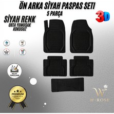  Dacia Sandero 2007 Model Uyumlu Siyah Premium Oto Paspas Seti