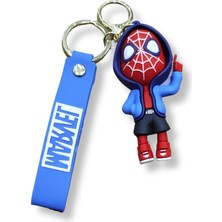 Teknofun Örümcek Adam (Spider-Man) V2 Premium 3D Figürlü Bilek Kayışlı Anahtarlık - 1 Adet