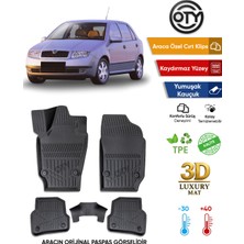 Oty Skoda  Fabıa   1999+2007 3D Havuzlu Paspas
