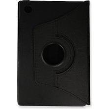 Akinco Galaxy Tab A9 Kılıf 360 Tablet Deri Kılıf - Siyah