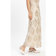 Papuçcity Sprs 03403 Arkası Açık Alçak Topuklu Stiletto Abiye