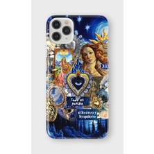 Karsu Design iPhone 11 Pro Uyumlu Baskılı Şeffaf Telefon Kılıfı | Koleksiyon: Mystical Symbols