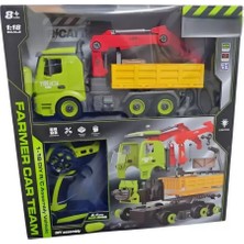 Paradise Sda Işıklı Uzaktan Kumandalı Sök Tak Çöp Kamyonu 4523