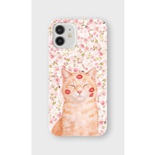 Karsu Design iPhone 12 Mini Uyumlu Baskılı Şeffaf Telefon Kılıfı | Koleksiyon: Soft Girl Clean Aesthetic