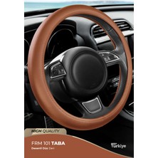Direksiyon Kılıfı Poşetli Geçme 38CM Düz Taba Tarçın F101 Pınuk Saksesuar